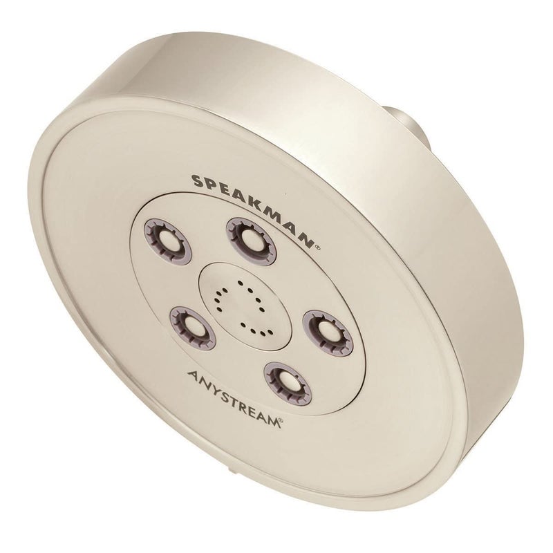 Speakman S-3010-BN-E2 Neo Anystream Adjustable 2.0 GPM Shower Head, Brushed Nickel - Image 1